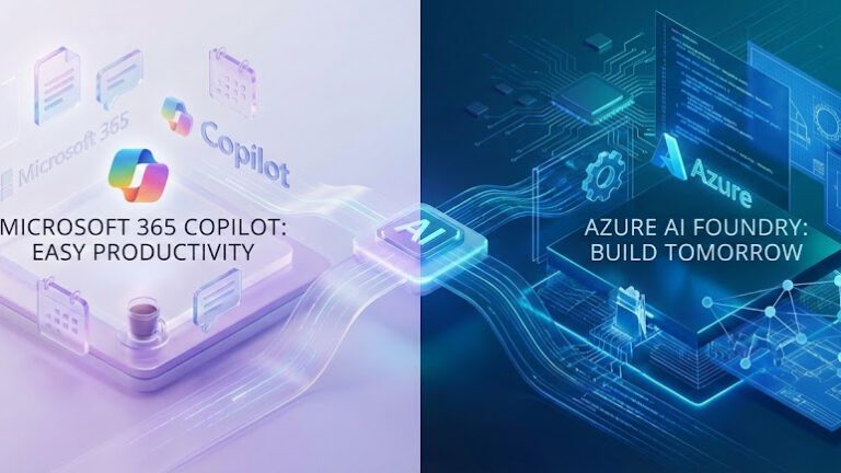 M365 Copilot vs Azure AI Foundry Title Picture